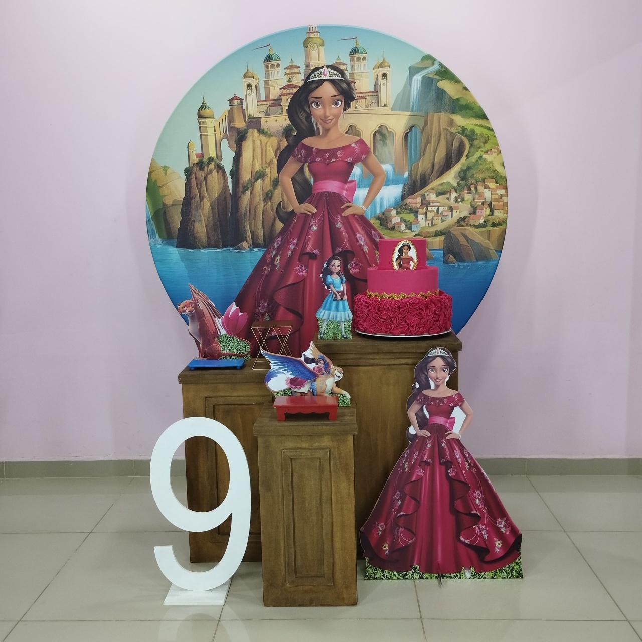 Kit Princesa Elena de Avalor Numero 3 - pampegueemonte