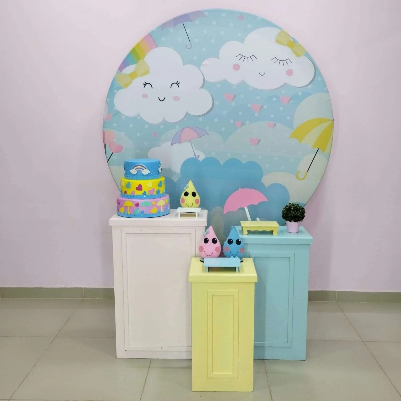 Kit Chuva de Bênção Numero 5 - pampegueemonte