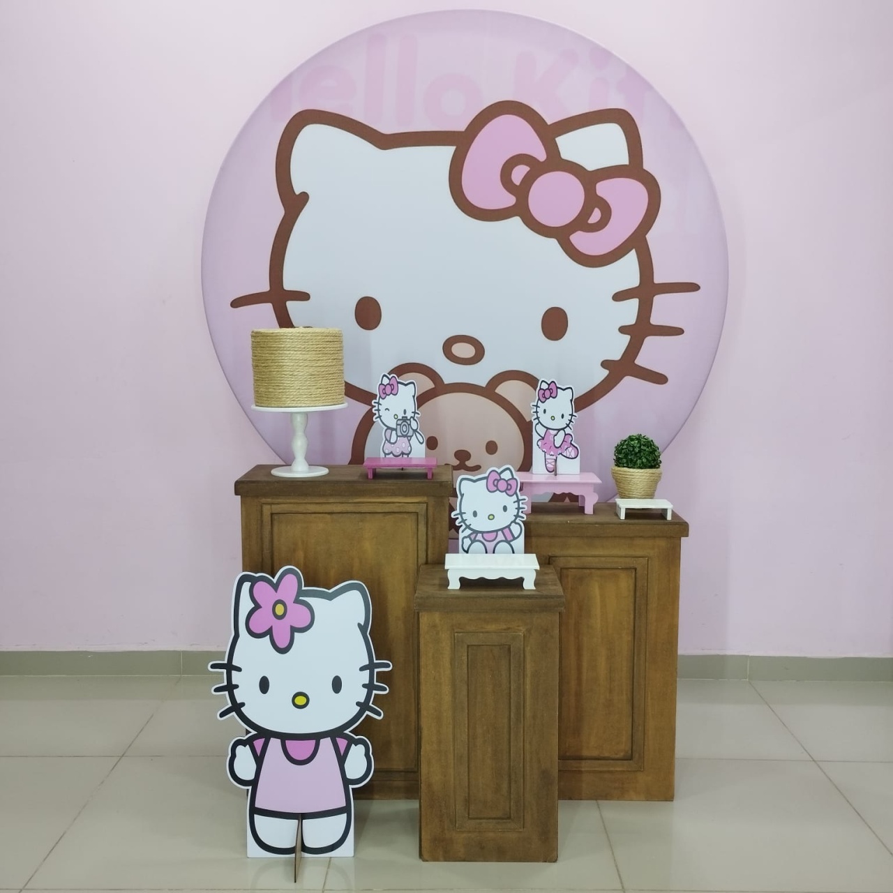 Kit Hello Kitty Numero 5 - pampegueemonte