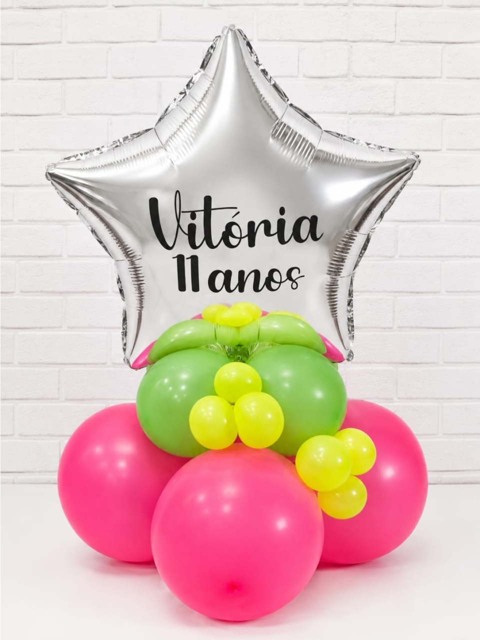 Arranjo Estrela Neon - pampegueemonte