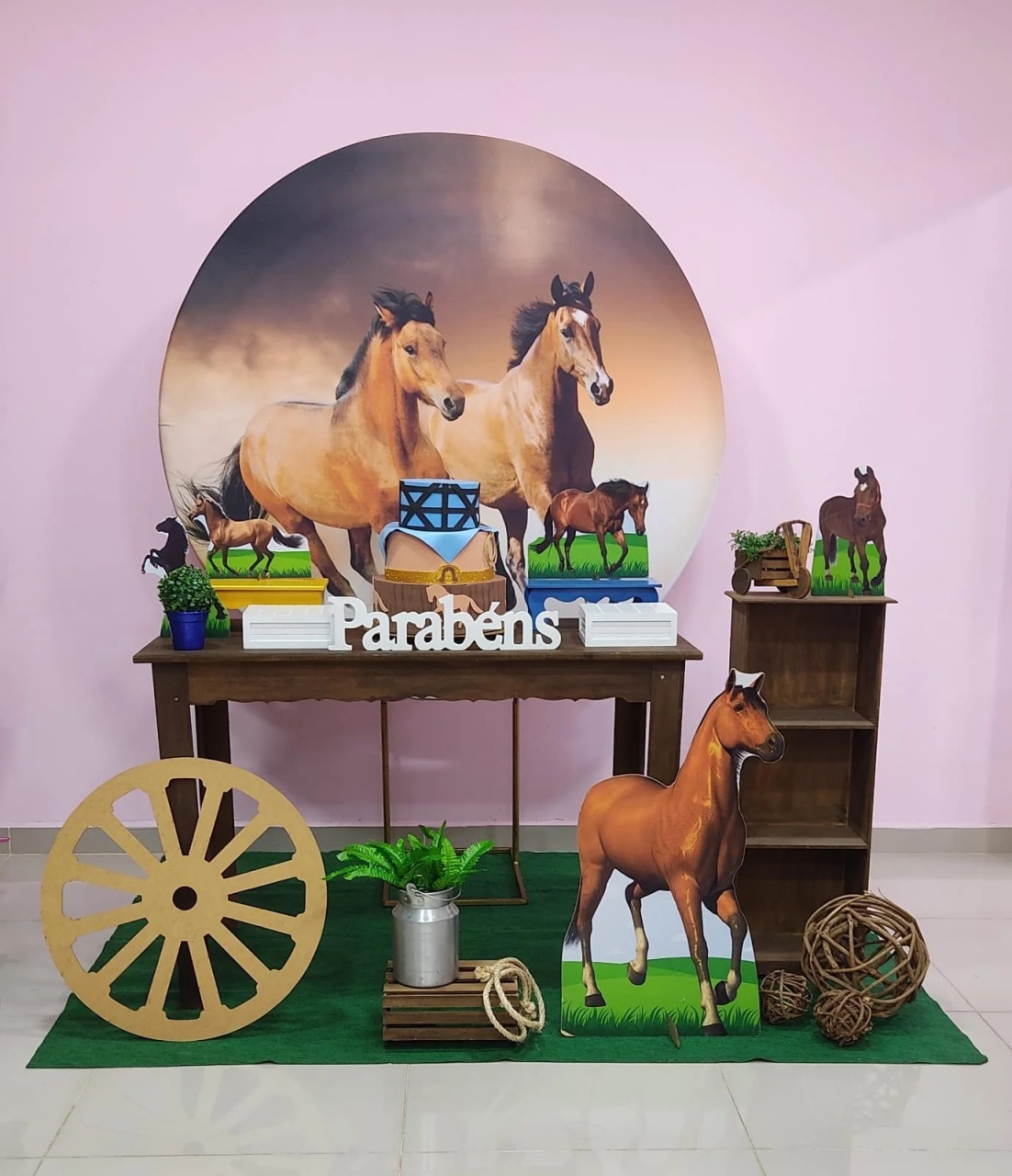 Kit Cavalo Numero 1 - pampegueemonte