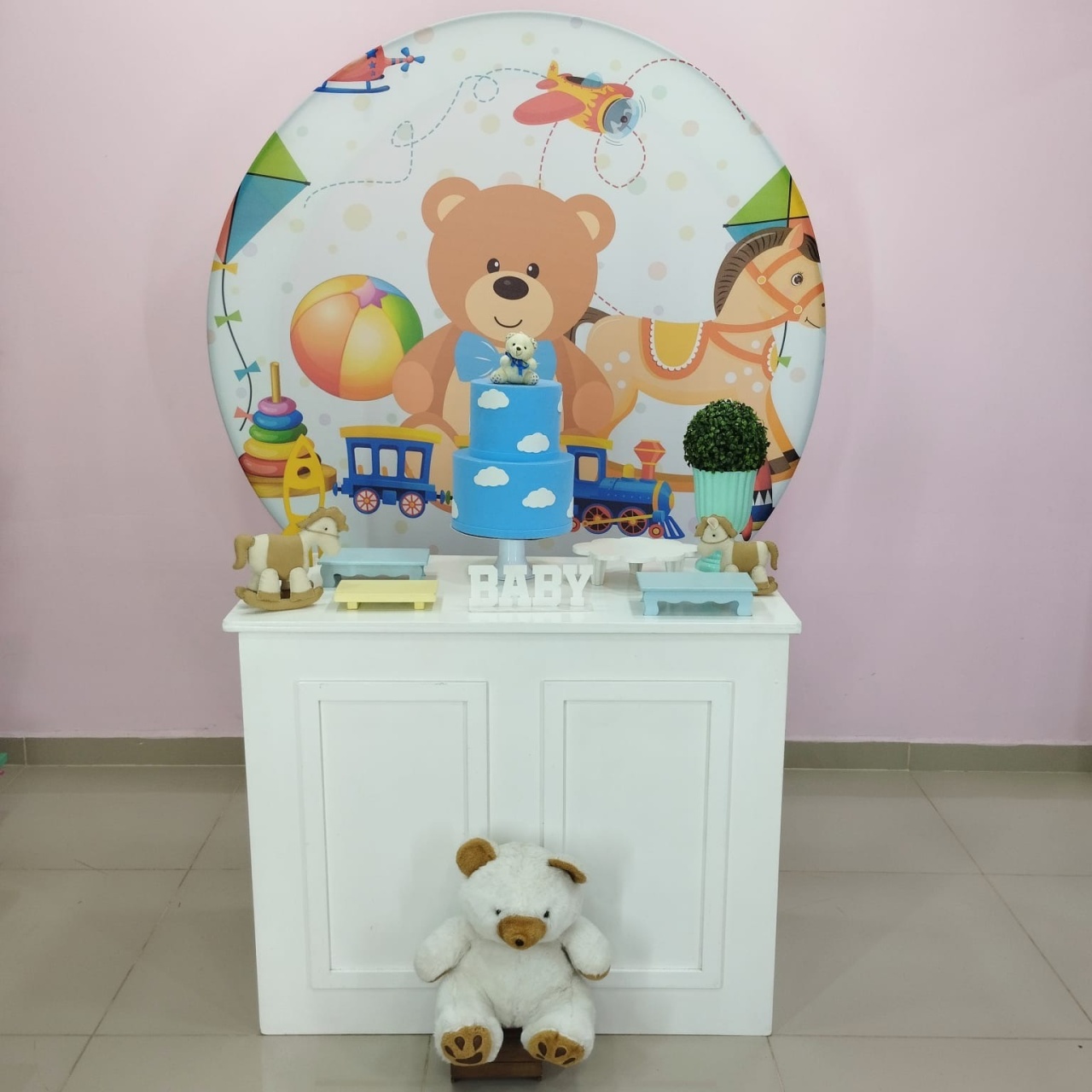Kit Urso Brinquedo Numero 14 - pampegueemonte