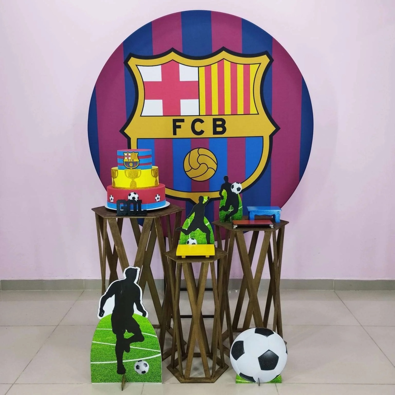 Kit Futebol Barcelona Numero 6 - pampegueemonte