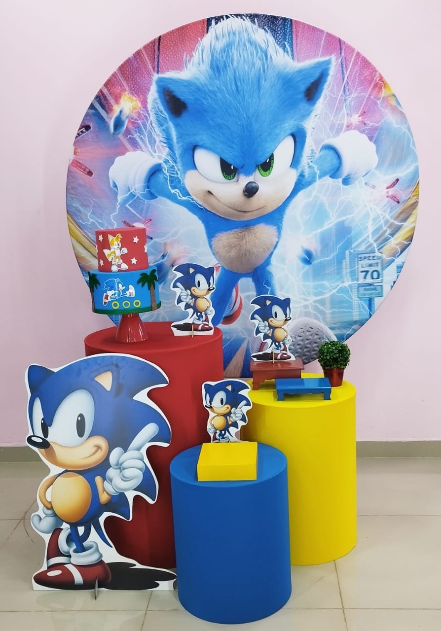 Kit Sonic Filme Numero 1 - pampegueemonte