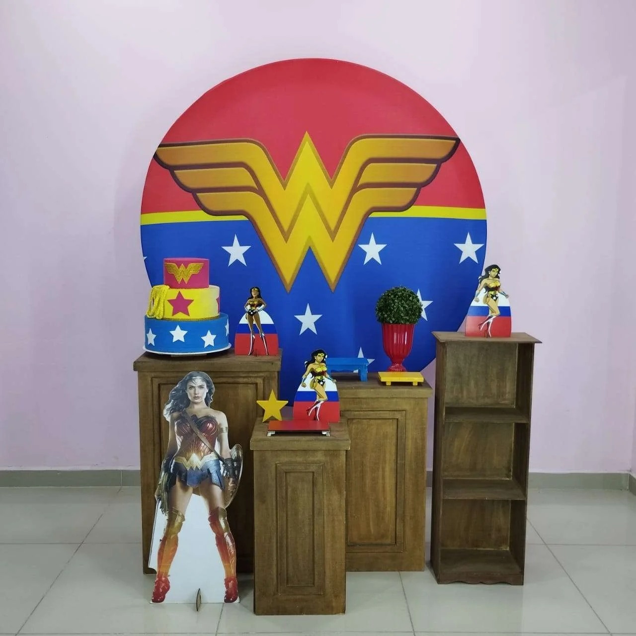 Kit Mulher Maravilha Numero 5 - pampegueemonte