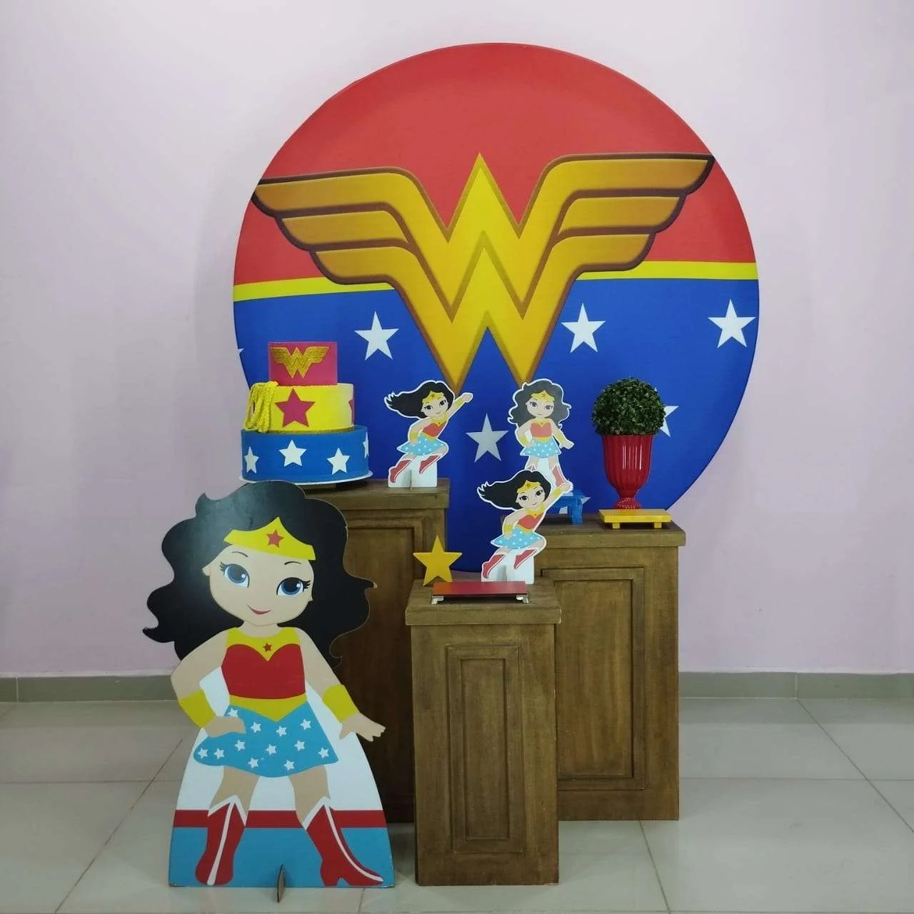 Kit Menina Maravilha Numero 4 - pampegueemonte