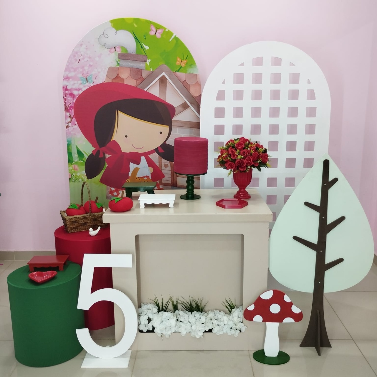 Kit Chapeuzinho Vermelho Numero 1 - pampegueemonte