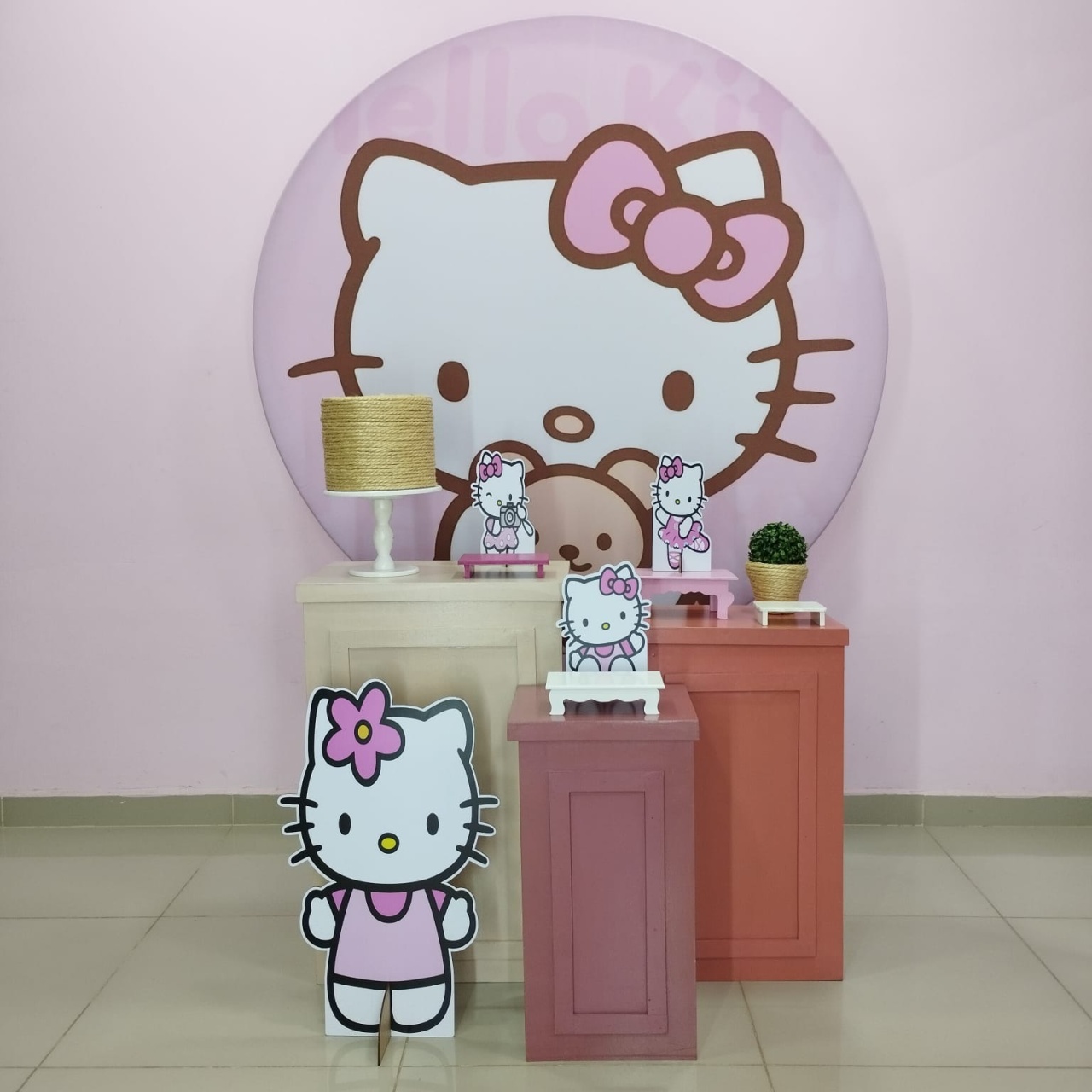 Kit Hello Kitty Numero 7 - pampegueemonte