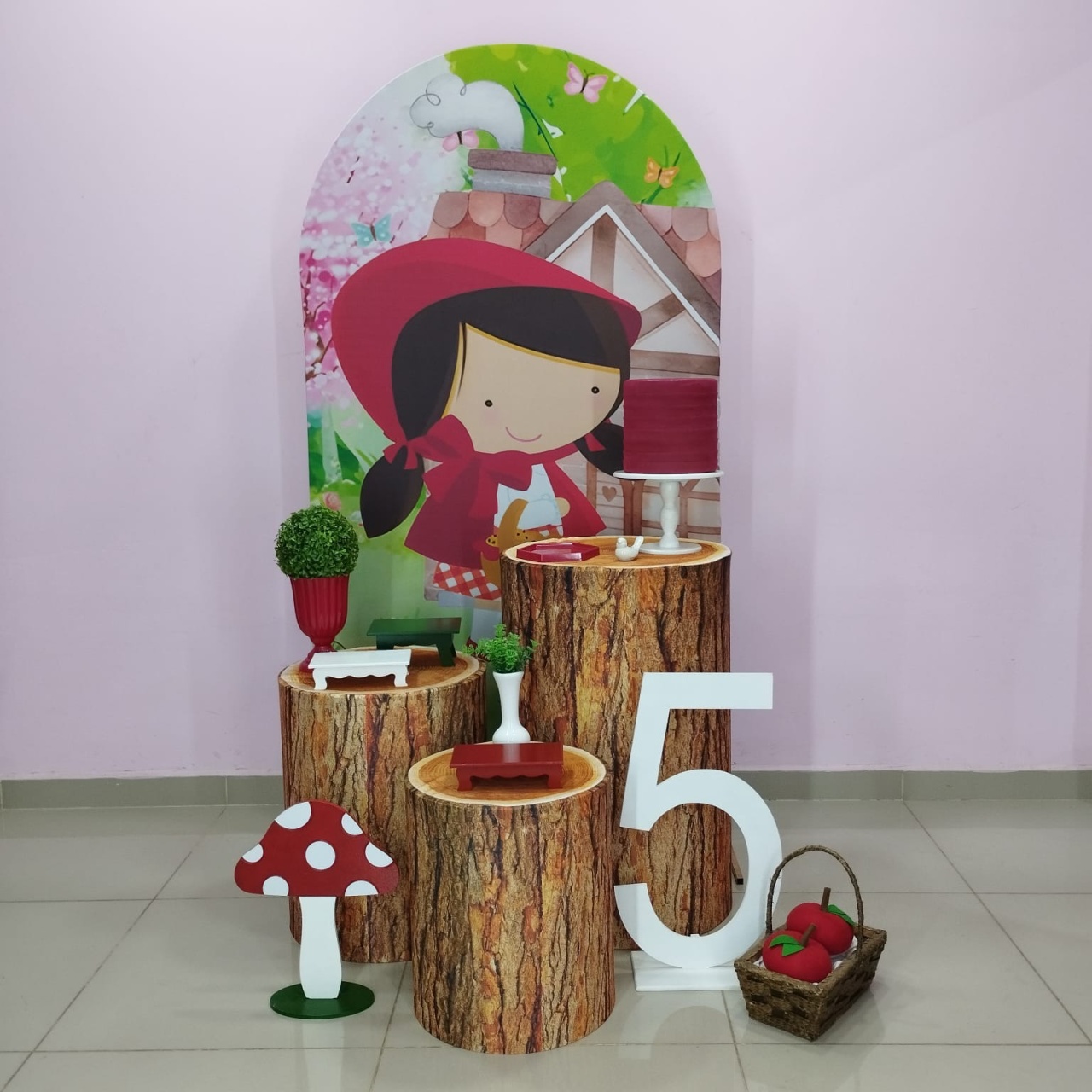 Kit Chapeuzinho Vermelho Numero 9  - pampegueemonte