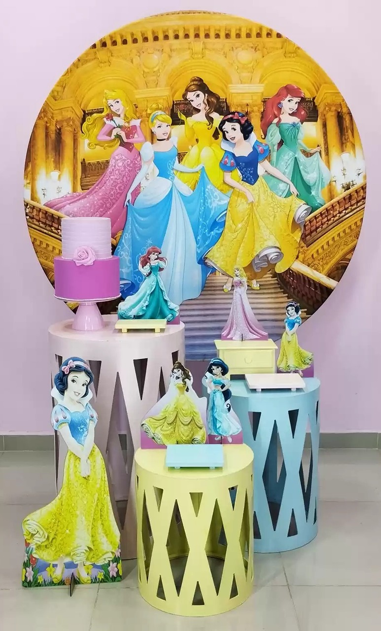 Kit Princesas Numero 1 - pampegueemonte