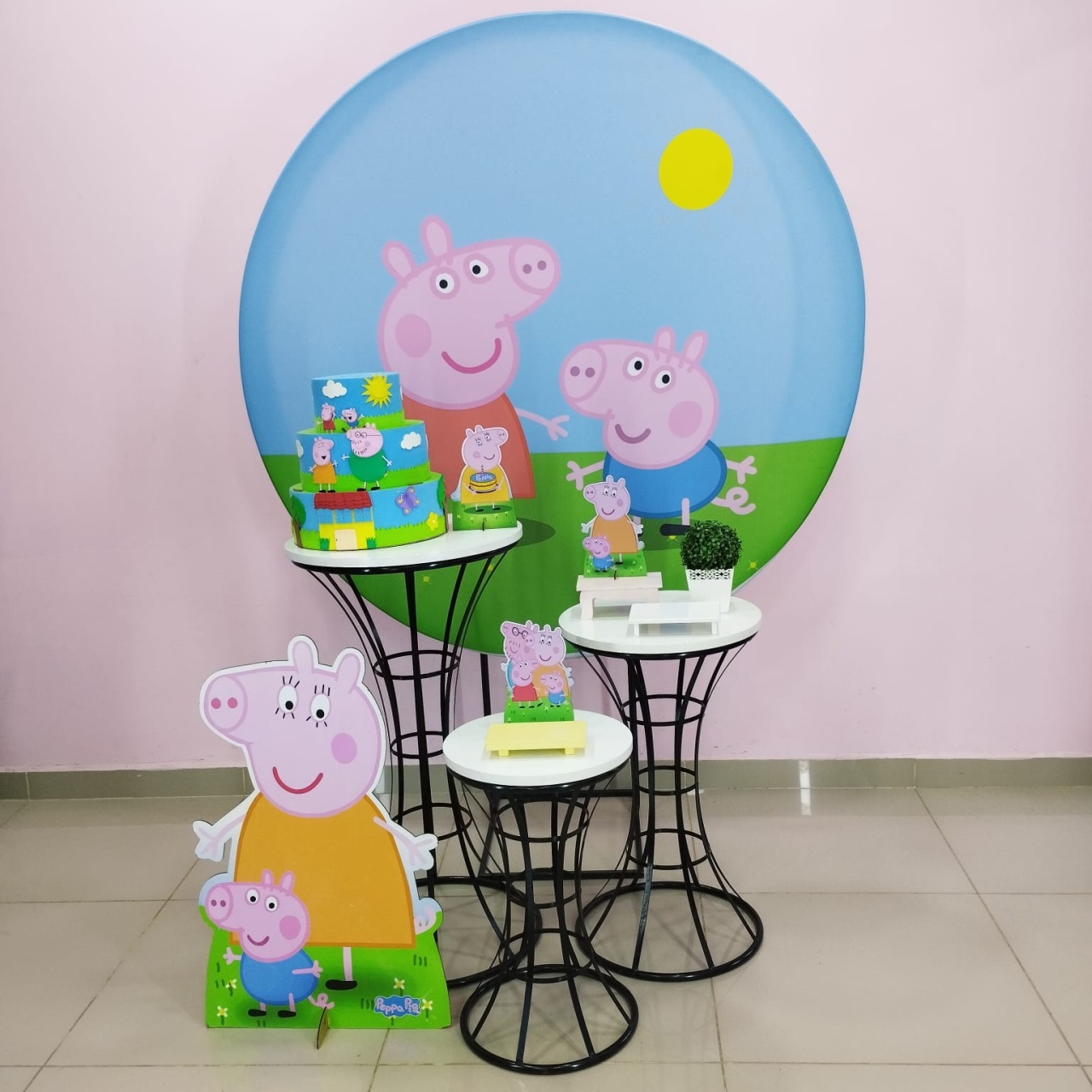 Kit Peppa Pig Numero 5 - pampegueemonte