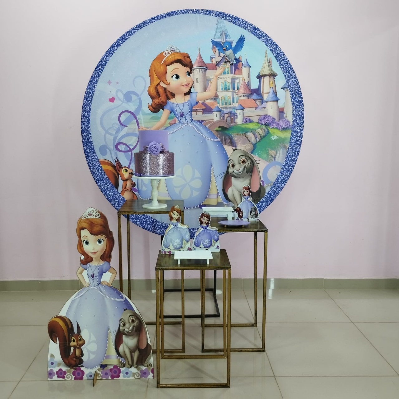 Kit Princesa Sofia Numero 5 - pampegueemonte