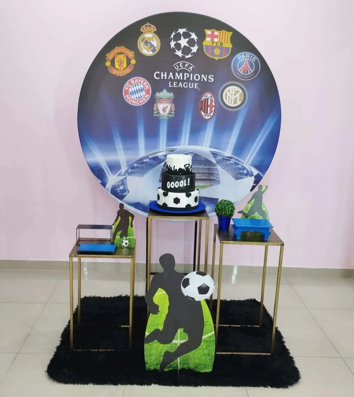Kit Futebol Champions Numero 2 - pampegueemonte