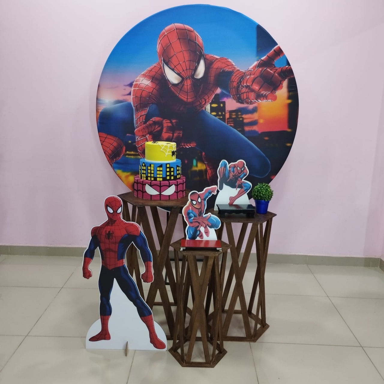 Kit Homem Aranha Numero 11 - pampegueemonte