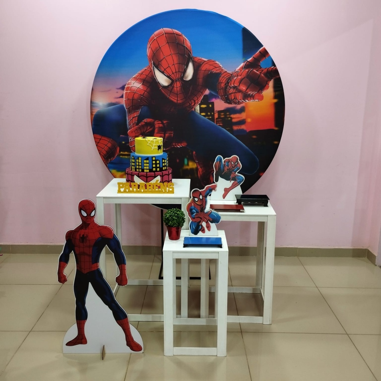 Kit Homem Aranha Numero 5 - pampegueemonte