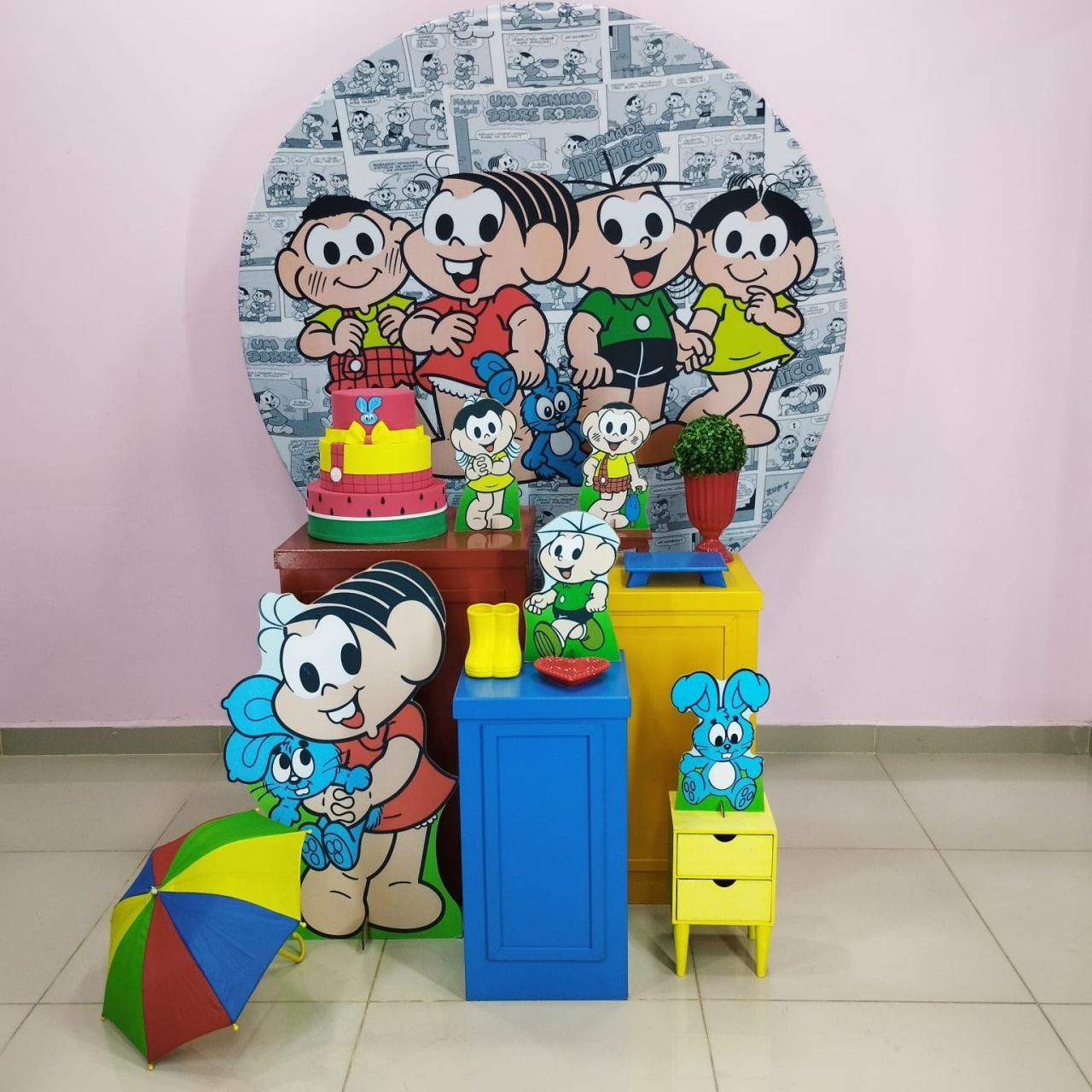 Kit Turma da Monica Numero 3 - pampegueemonte
