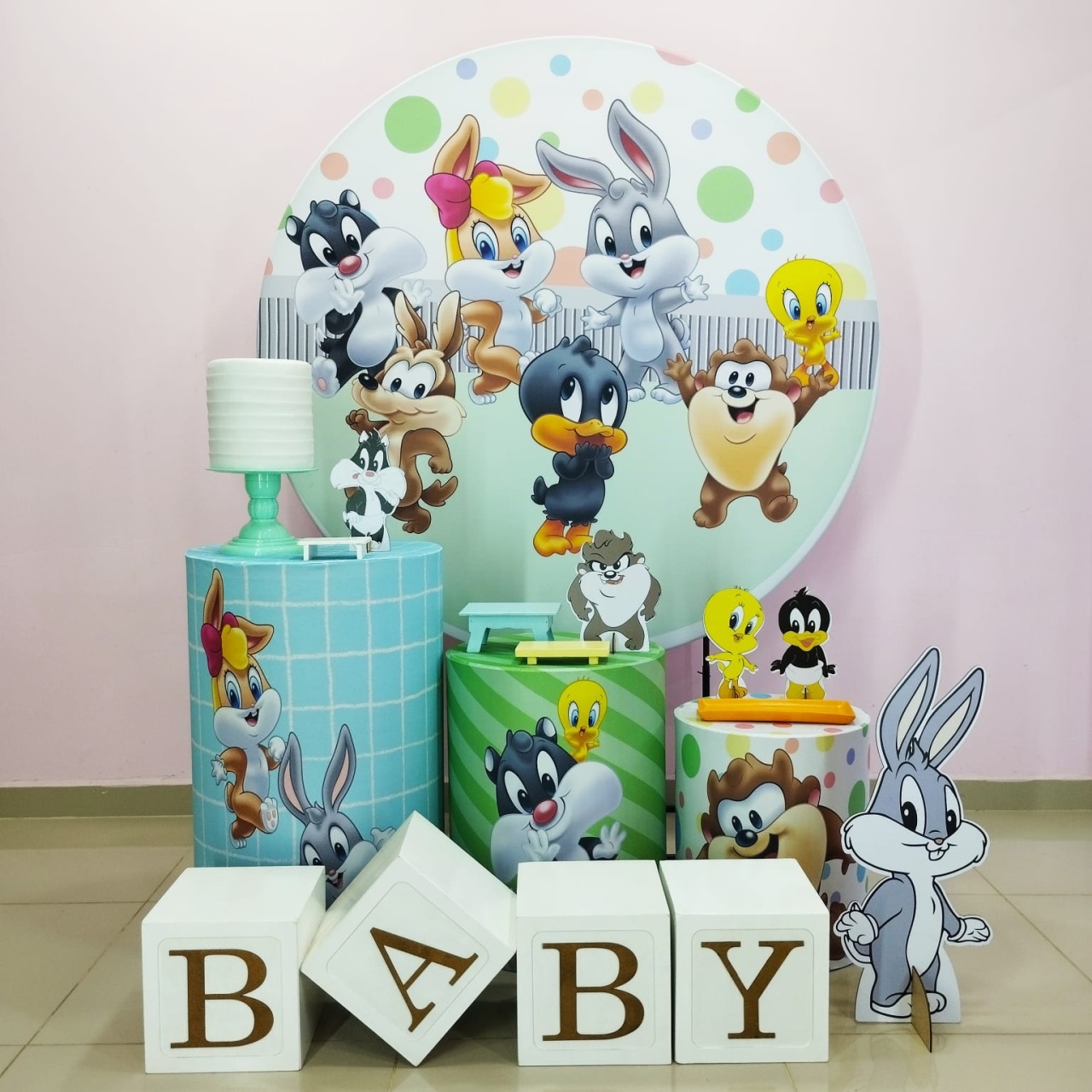 Kit Looney Tunes Baby Numero 13 - pampegueemonte