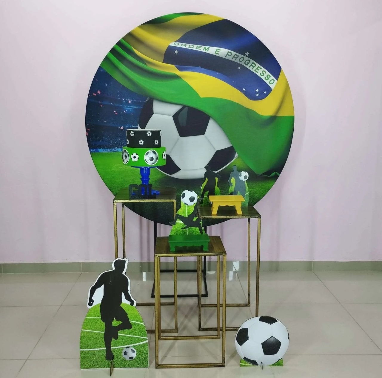 Kit Futebol Brasil Numero 12 - pampegueemonte