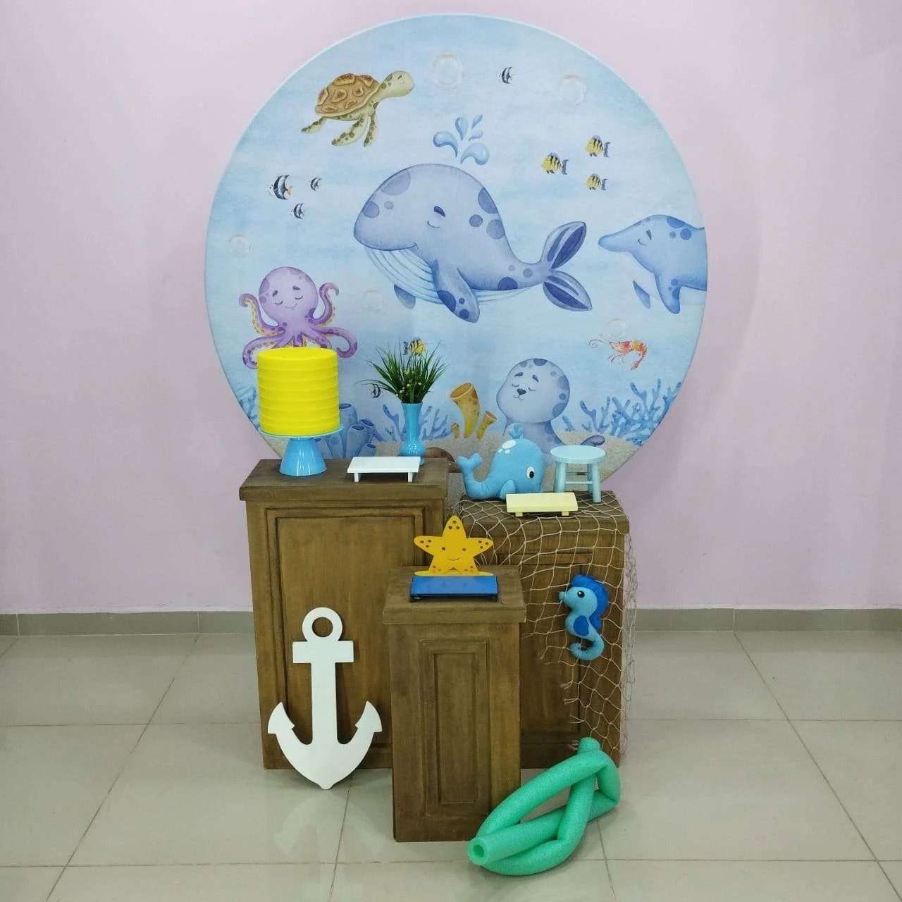 Kit Fundo Do Mar Numero 6 - pampegueemonte