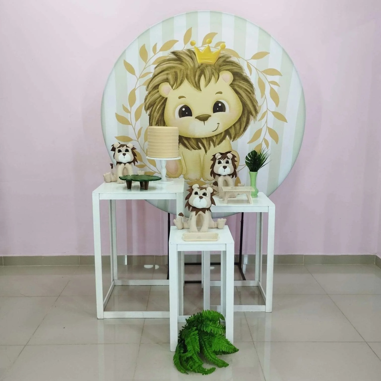 Kit Leãozinho Numero 7 - pampegueemonte