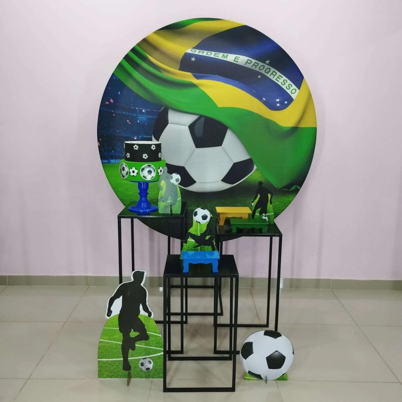 Kit Futebol Brasil Numero 5 - pampegueemonte