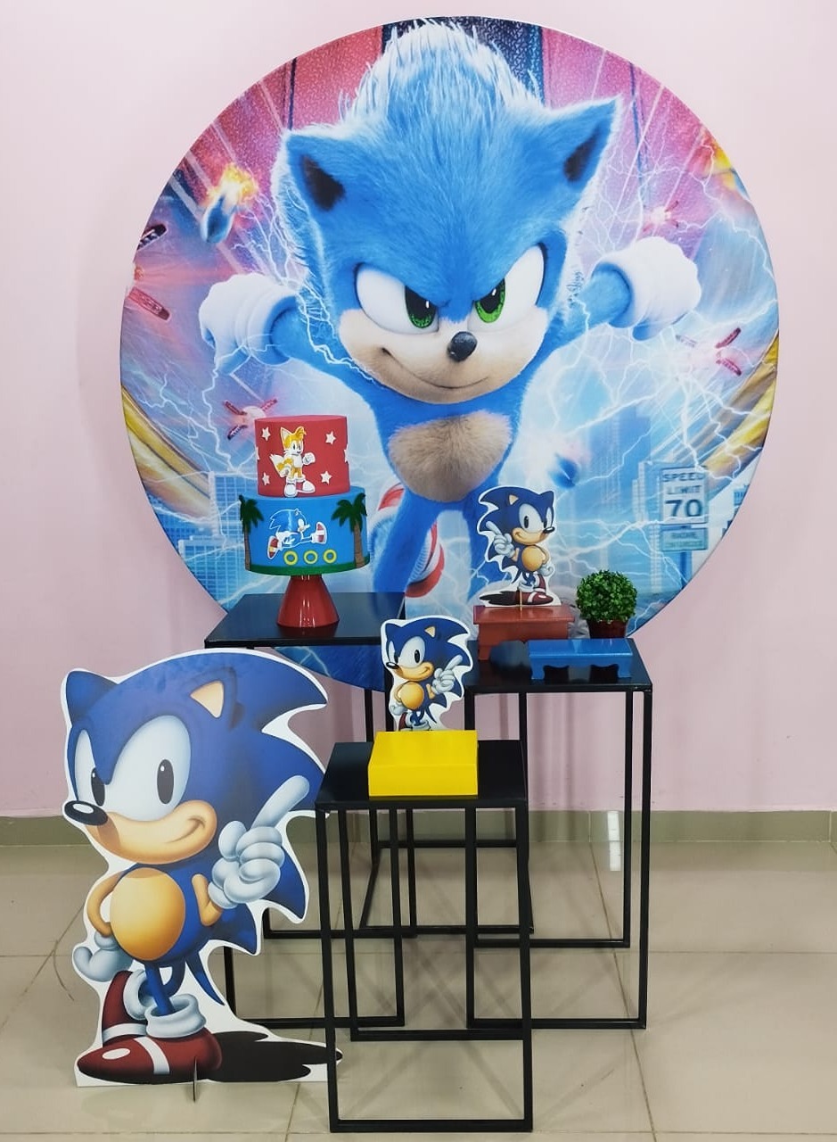 Kit Sonic Filme Numero 3 - pampegueemonte