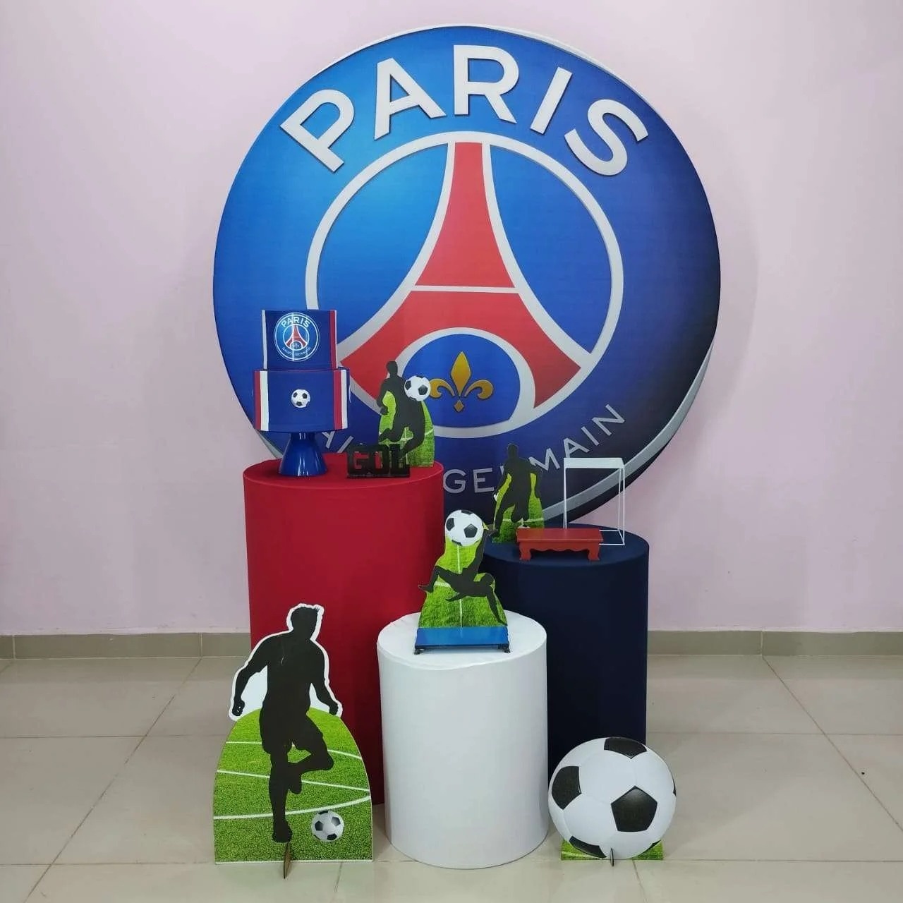 Kit Futebol Psg Numero 3 - pampegueemonte