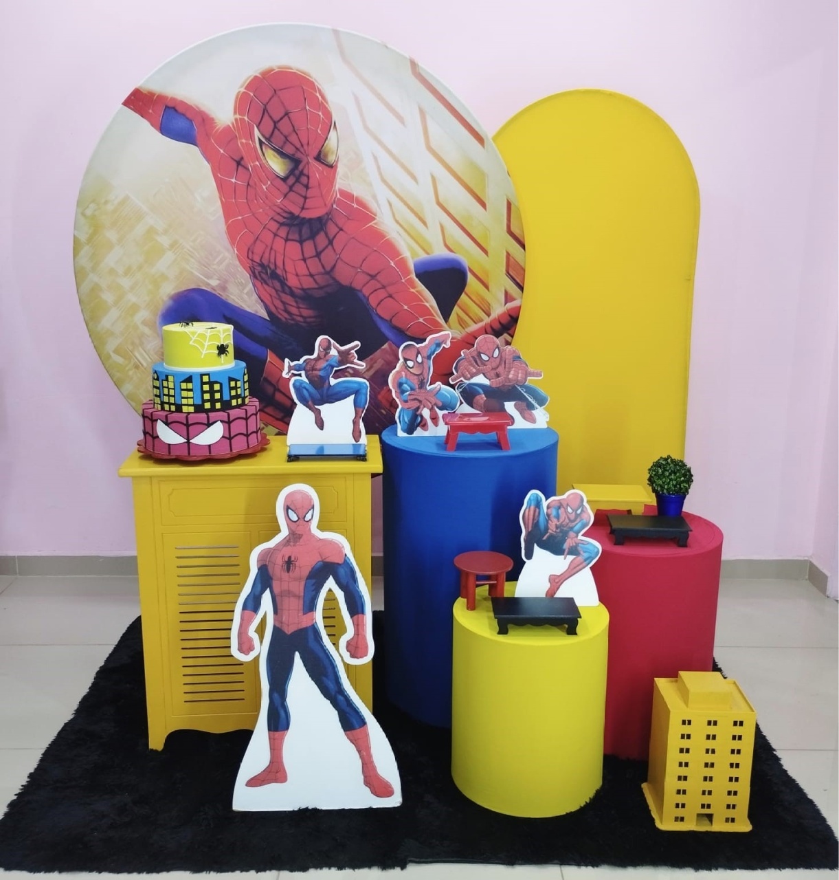 Kit Homem Aranha Numero 16 - pampegueemonte
