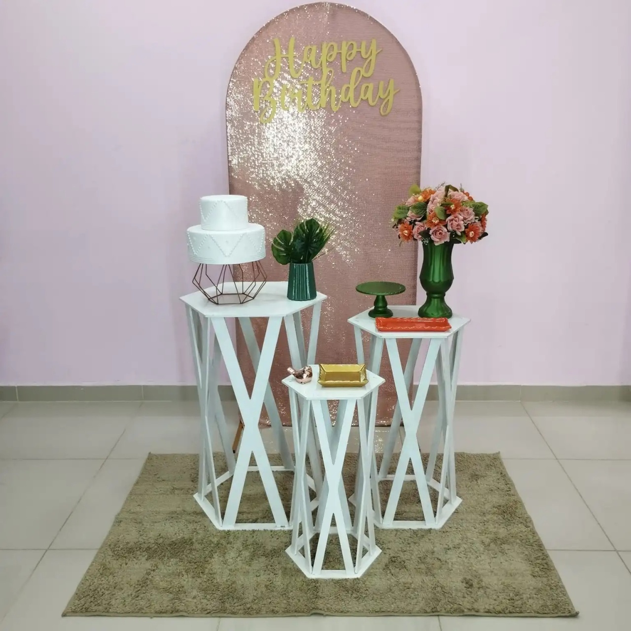 Kit Adulto Rose Gold Numero 4 - pampegueemonte