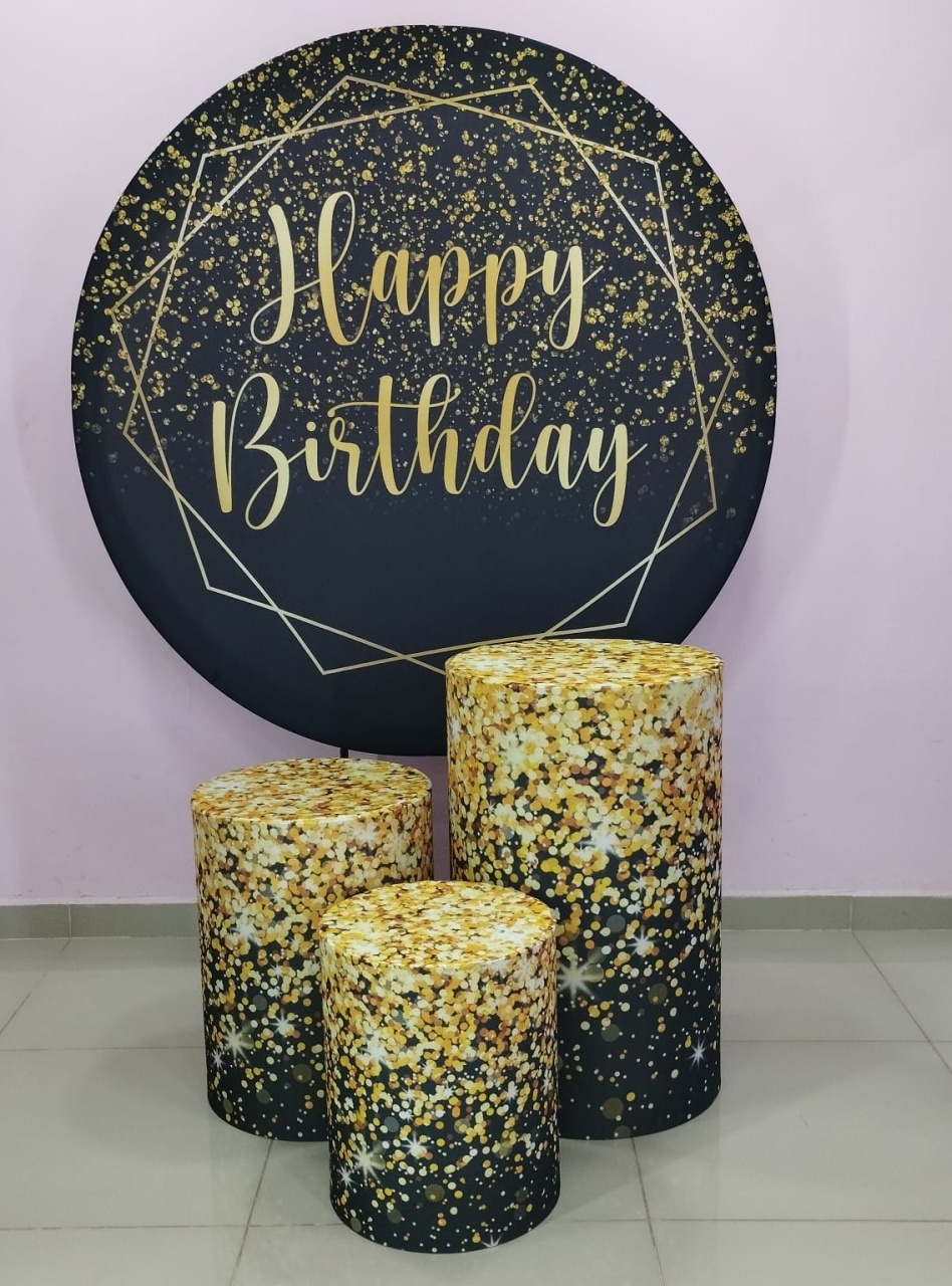 Kit Happy Birthday Numero 17 - pampegueemonte