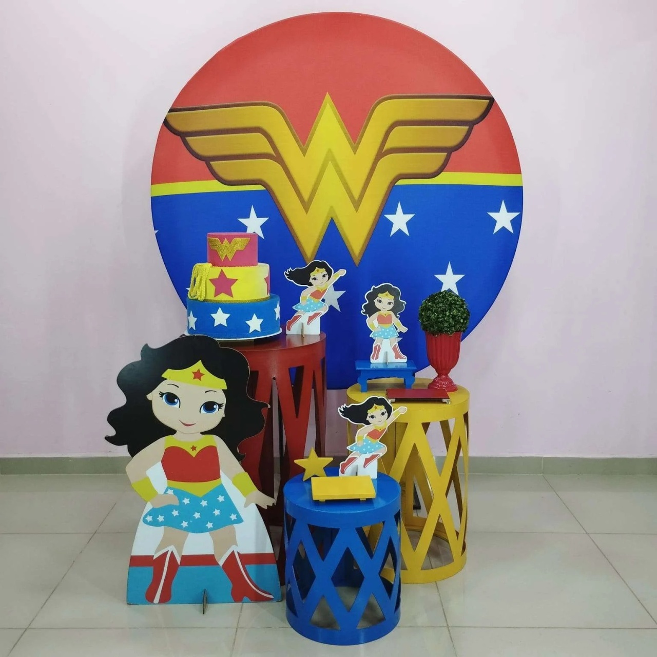 Kit Menina Maravilha Numero 9 - pampegueemonte
