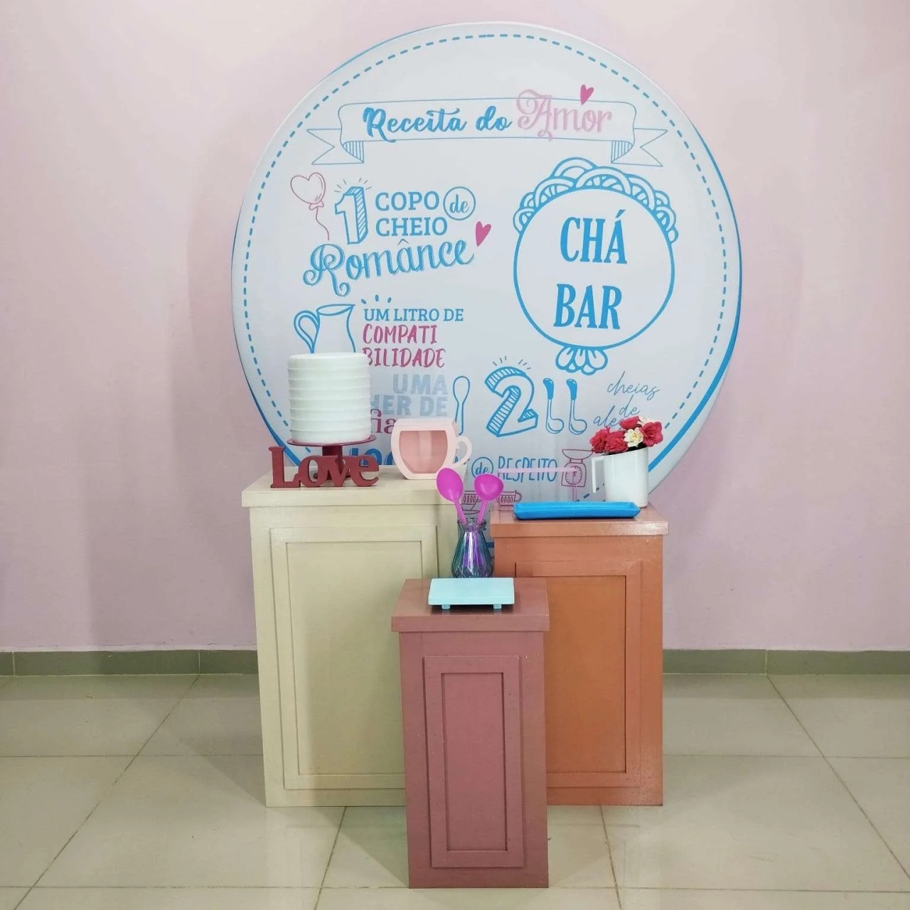 Kit Chá Bar Numero 4 - pampegueemonte
