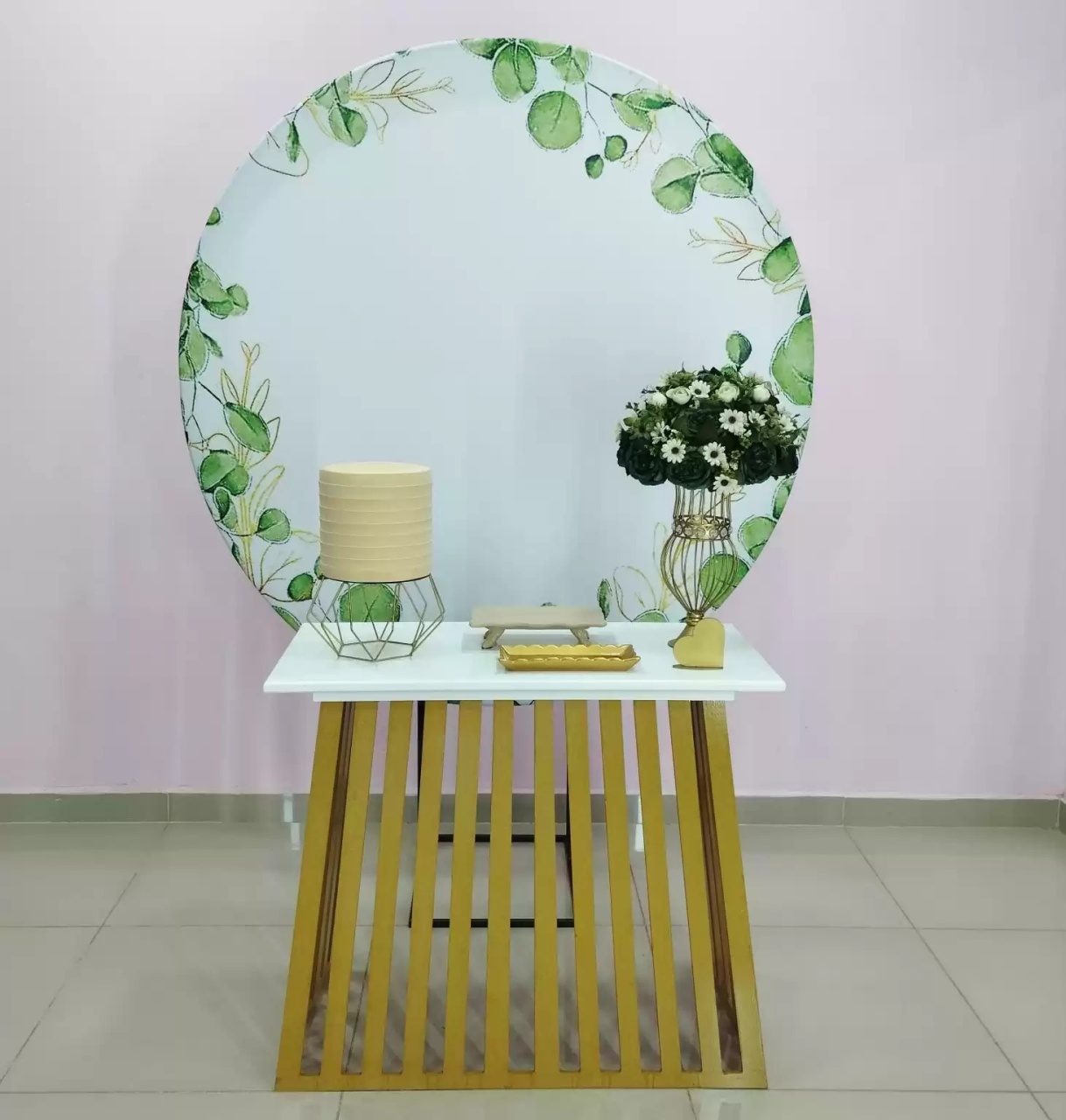 Kit Adulto Floral Verde Numero 8 - pampegueemonte