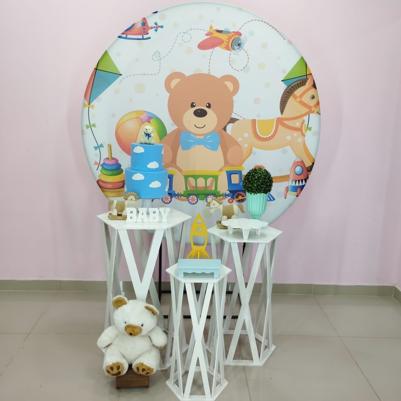 Kit Urso Brinquedo Numero 19 - pampegueemonte