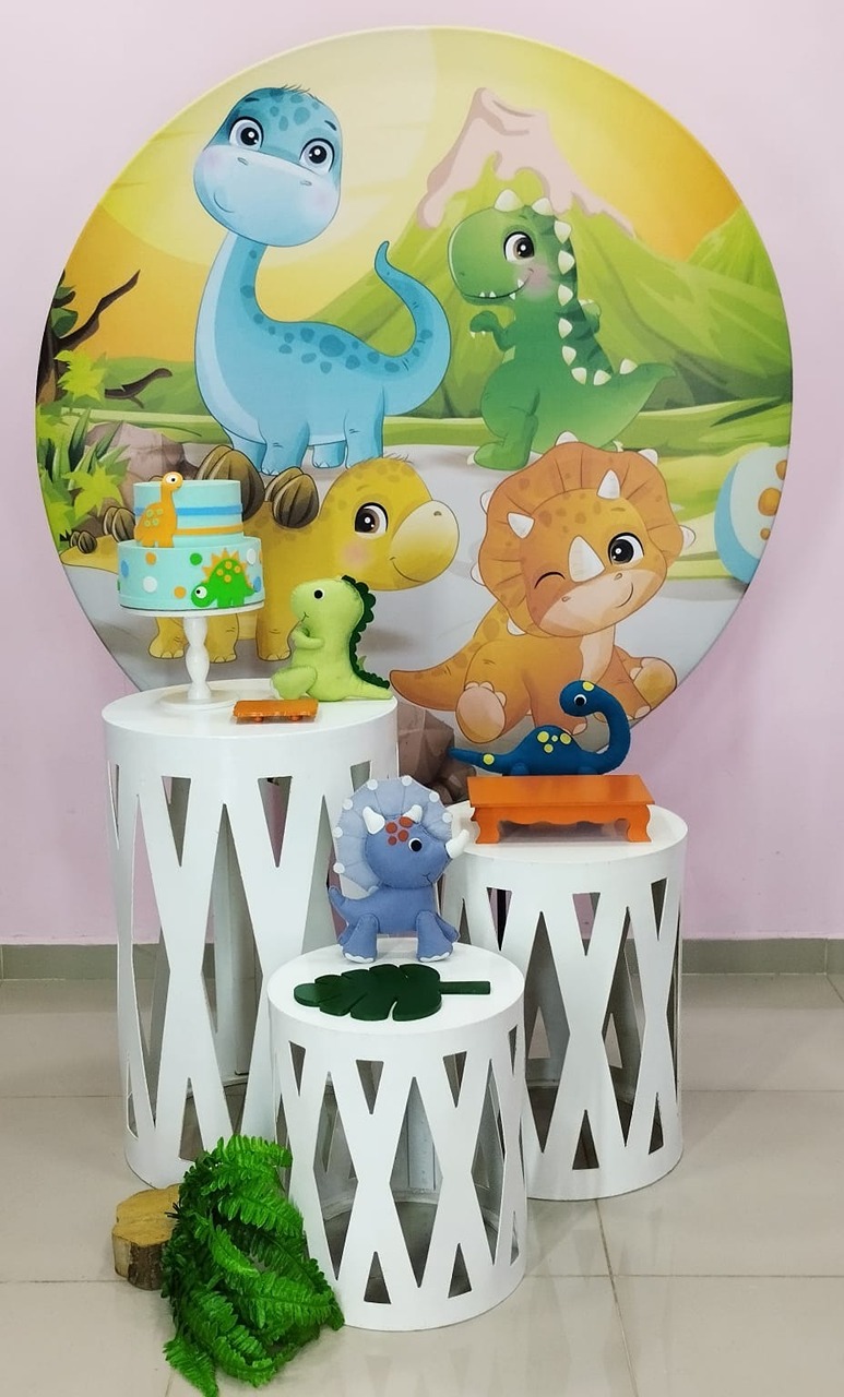Kit Dinossauro Baby Numero 4  - pampegueemonte