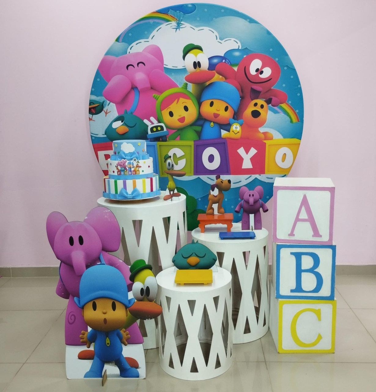 Kit Pocoyo Numero 6 - pampegueemonte