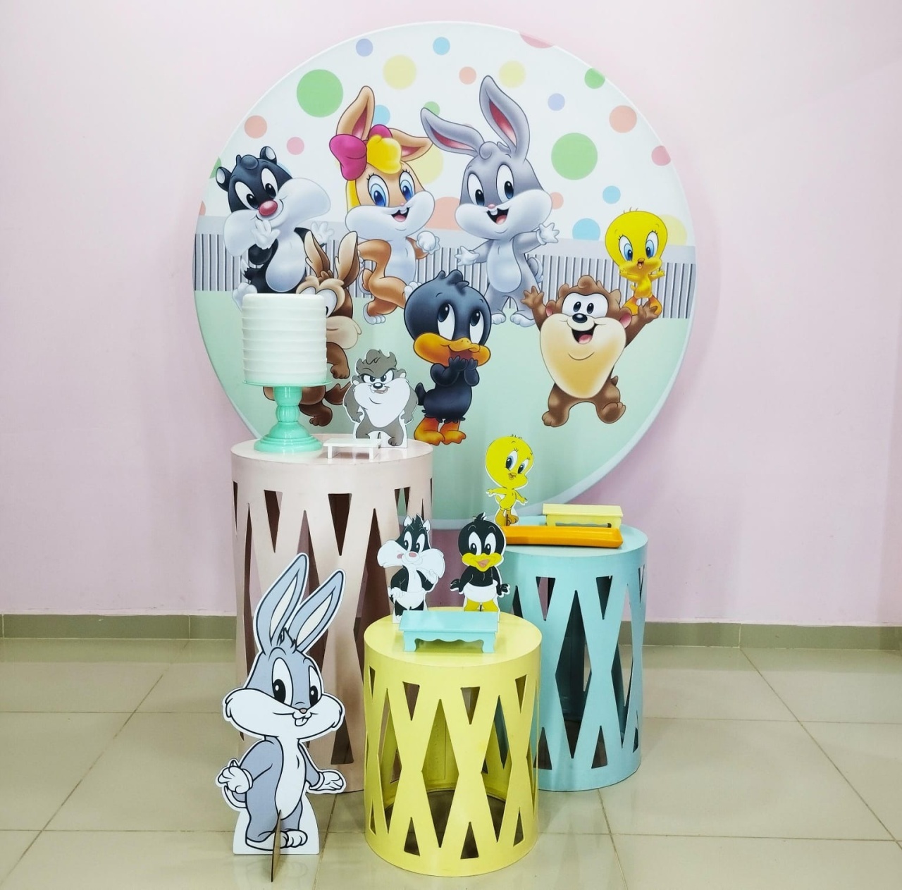 Kit Looney Tunes Baby Numero 10 - pampegueemonte
