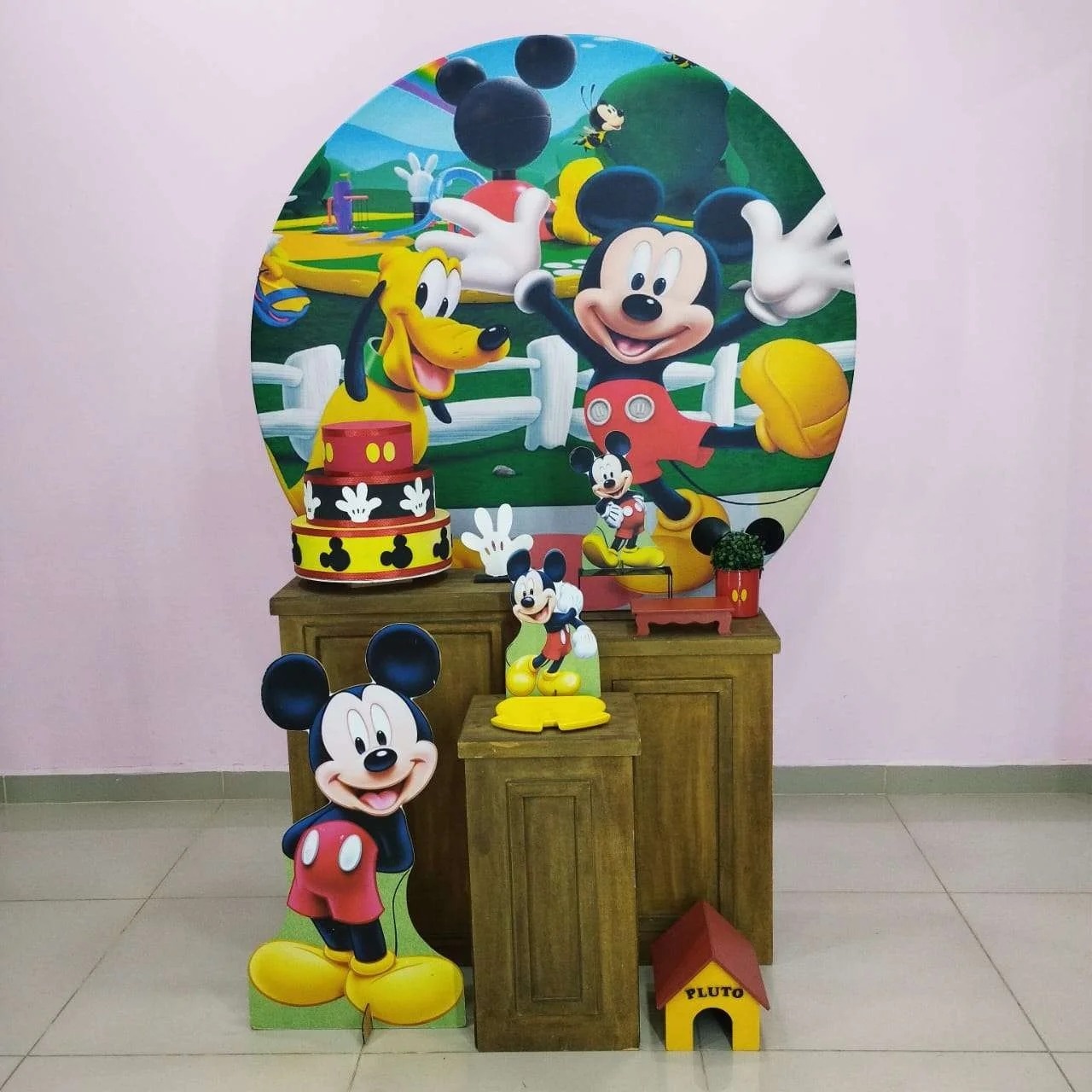 Kit Mickey Numero 7 - pampegueemonte