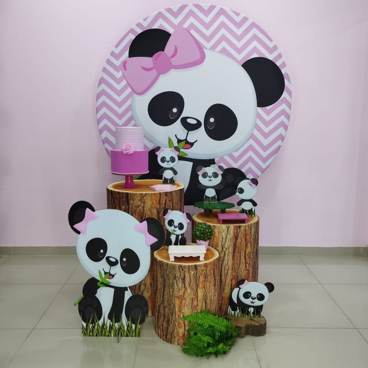 Kit Urso Panda Numero 3 - pampegueemonte