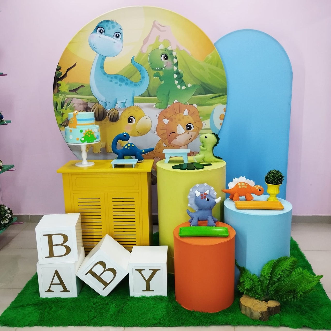 Kit Dinossauro Baby Numero 21 - pampegueemonte