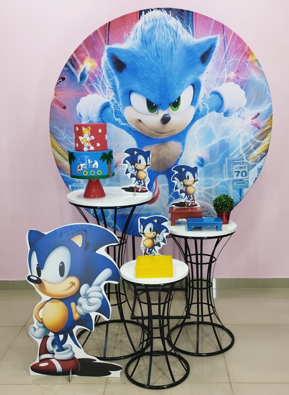 Kit Sonic Filme Numero 4 - pampegueemonte