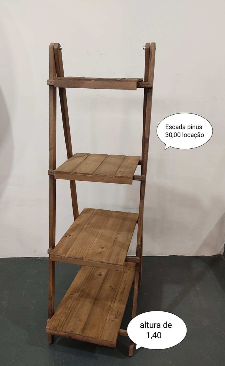 Escada Pinus Rustico  - pampegueemonte