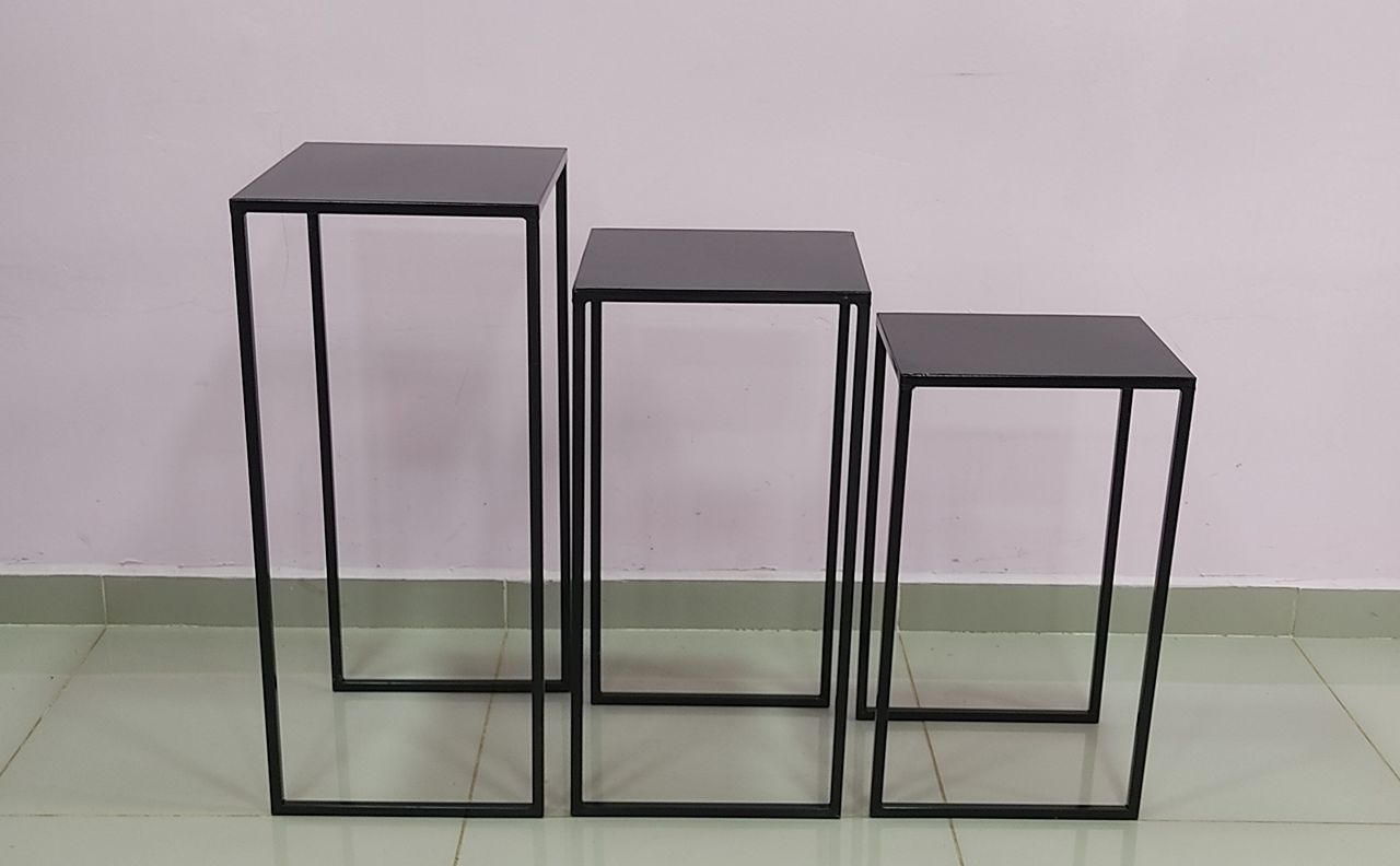 Trio Mesa de Ferro Preta  - pampegueemonte