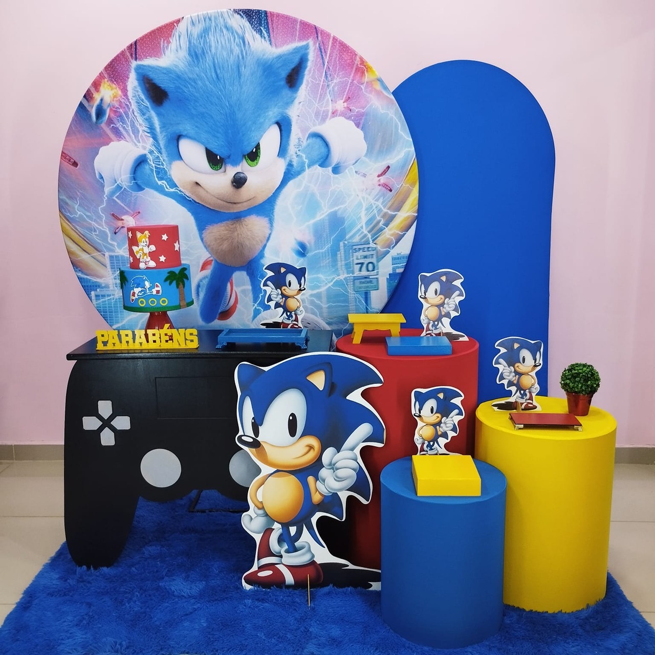 Kit Sonic Filme Numero 10 - pampegueemonte