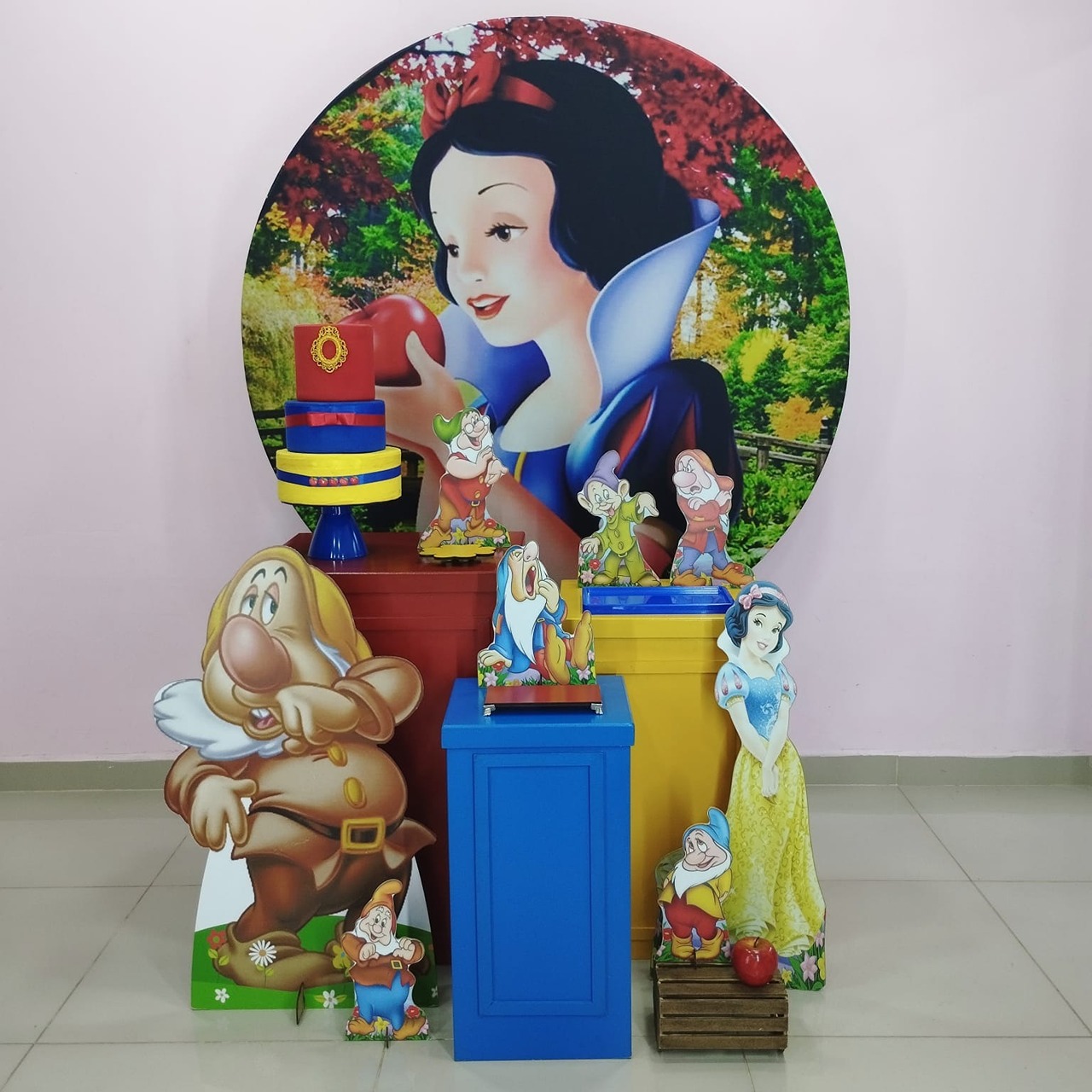 Kit Branca de Neve Numero 3 - pampegueemonte