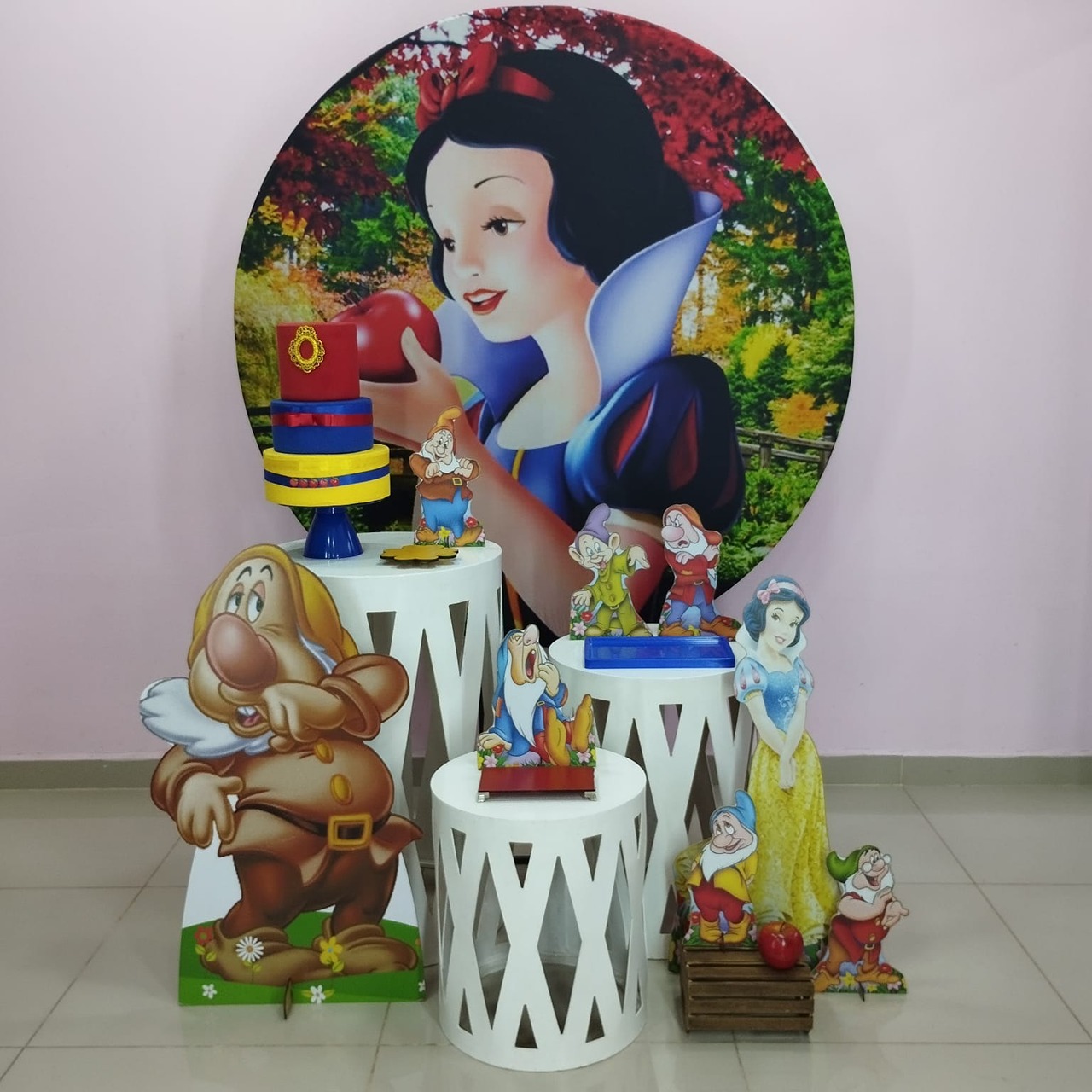 Kit Branca de Neve Numero 8  - pampegueemonte