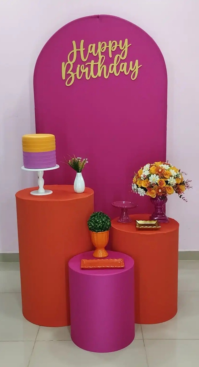 Kit Adulto Pink E Laranja Numero 8 - pampegueemonte