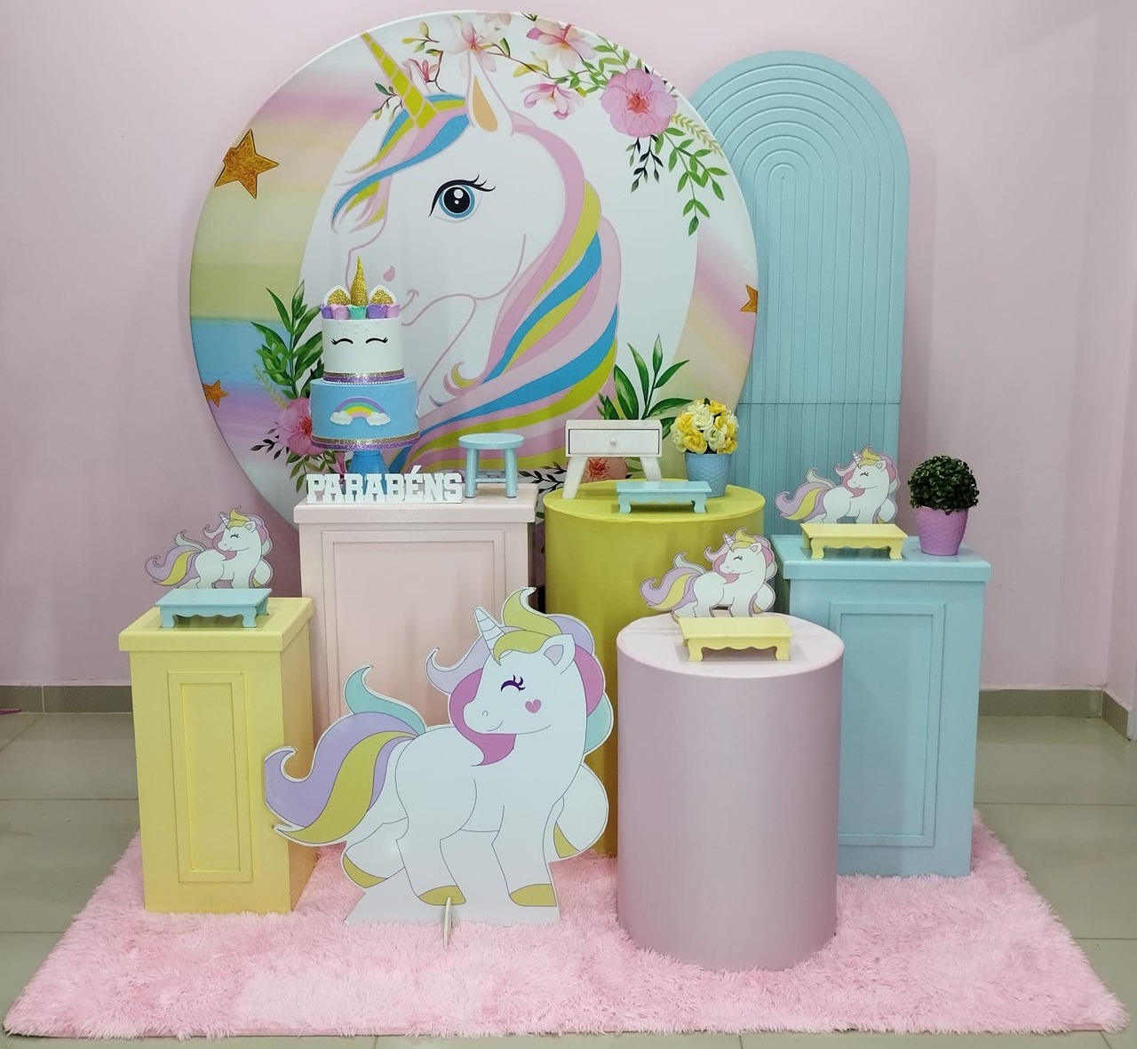 Kit Unicornio Numero 15 - pampegueemonte