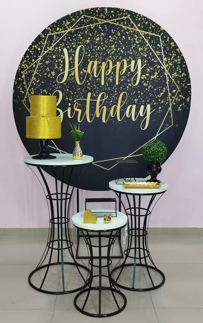 Kit Adulto Happy Birthday Numero 12 - pampegueemonte