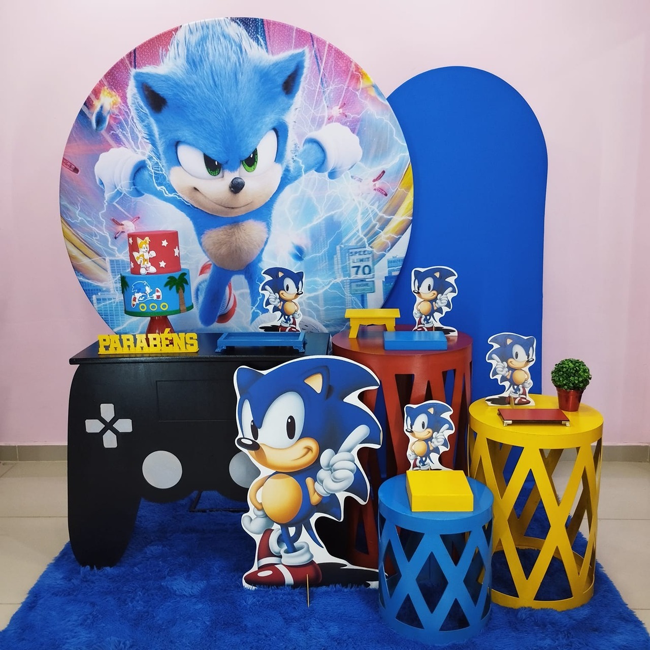 Kit Sonic Filme Numero 11 - pampegueemonte